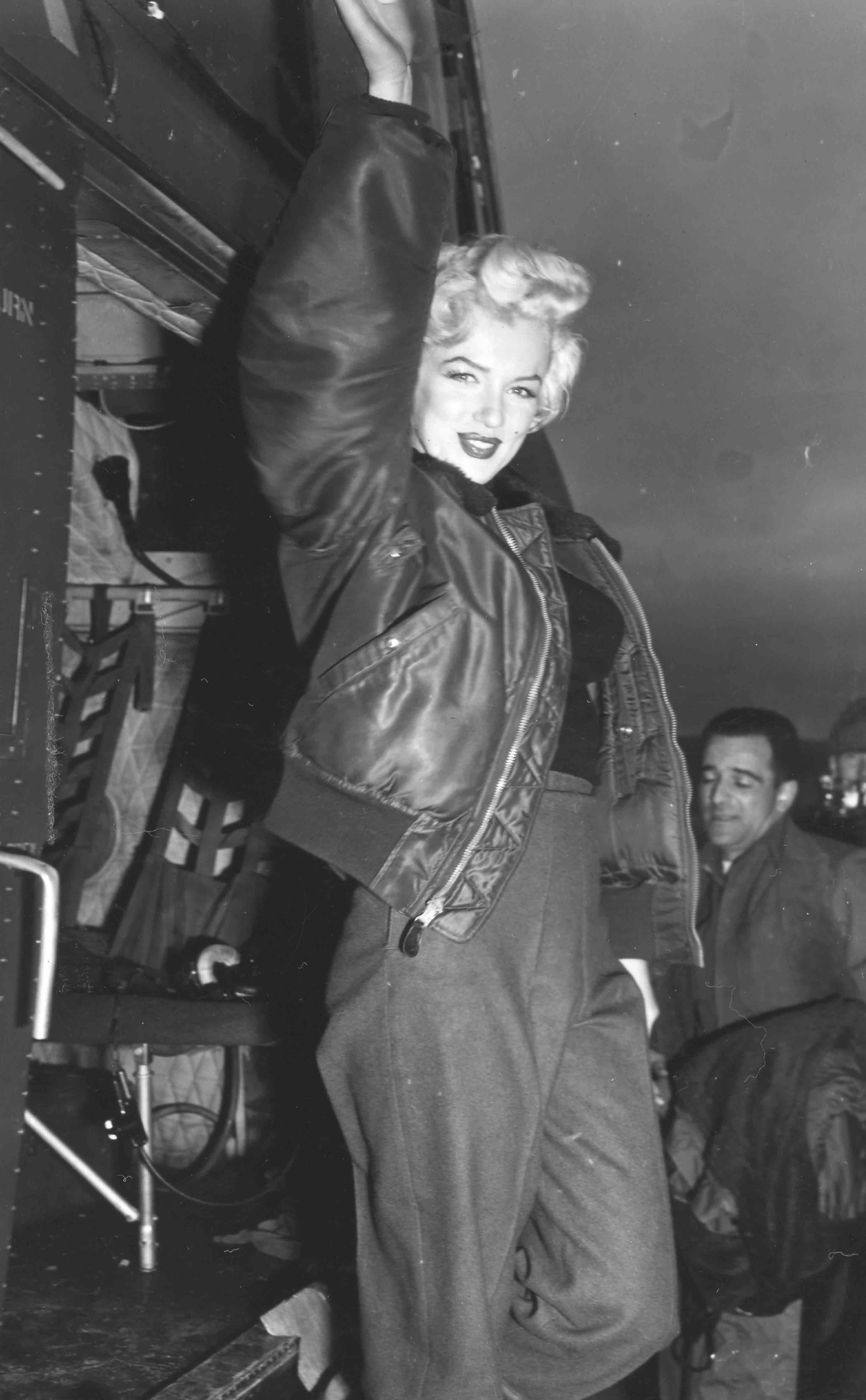 Marilyn monroe bomber jacket